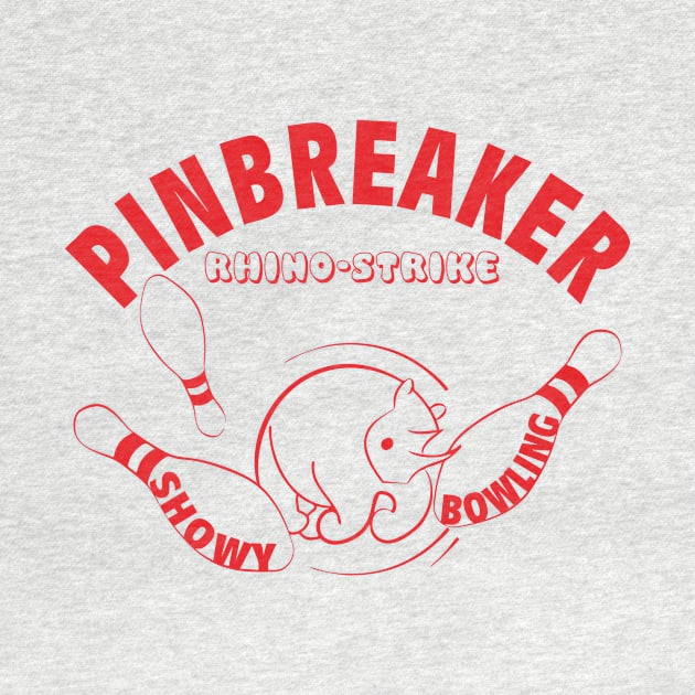 Pinbreaker - Rhino-Strike (red print) by aceofspace